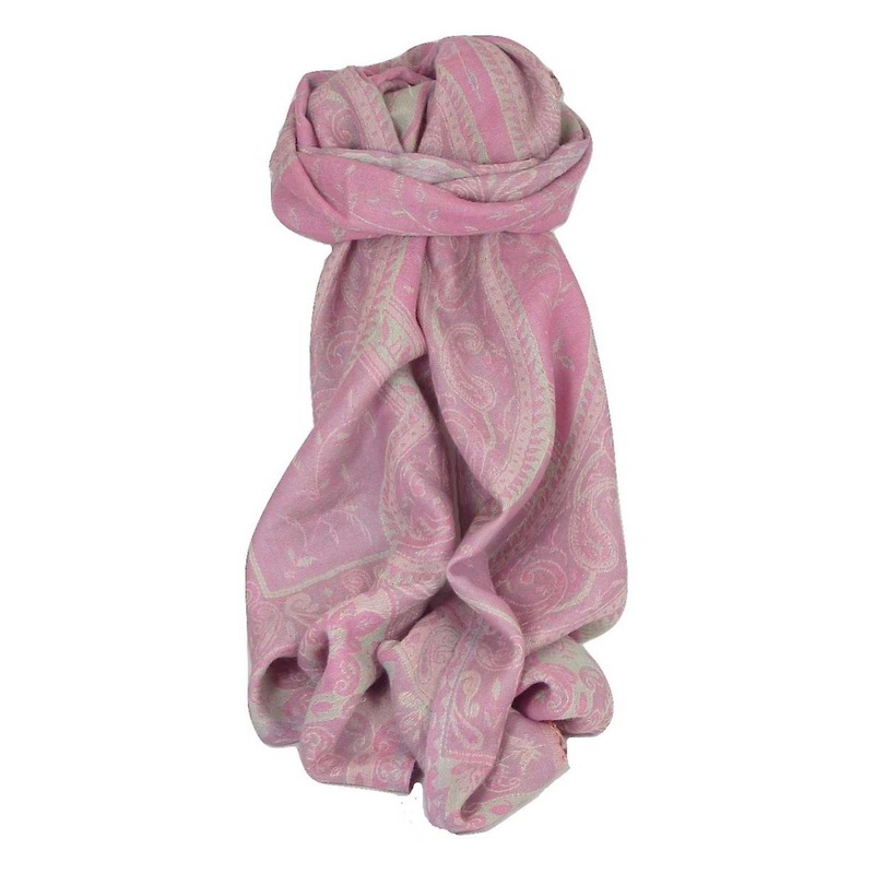 Muffler Scarf 7073 in Fine Pashmina Wool Heritage Range by Pashmina & Silk | Fruugo SG