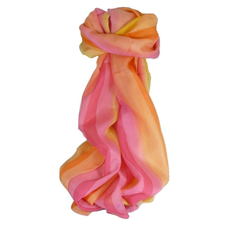 Mulberry Silk Classic Long Scarf Keer Rainbow Palette by Pashmina & Silk | Fruugo SG