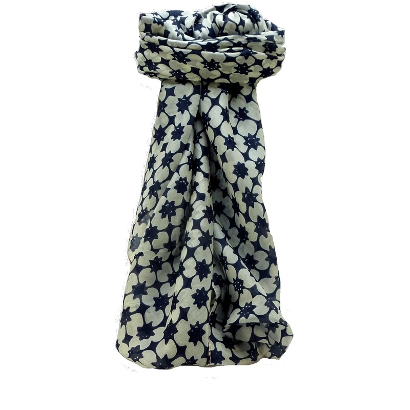 Mulberry Silk Contemporary Square Scarf Geometric G116 by Pashmina & Silk | Fruugo SG