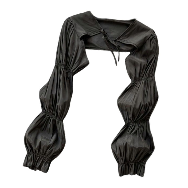 Sunproof Thin Shawl Breathable Shoulder Wrap for Travel Sun Protective Shawl Scarf Long Sleeved Shawl Wrap for Outdoor  Black L | Fruugo SG