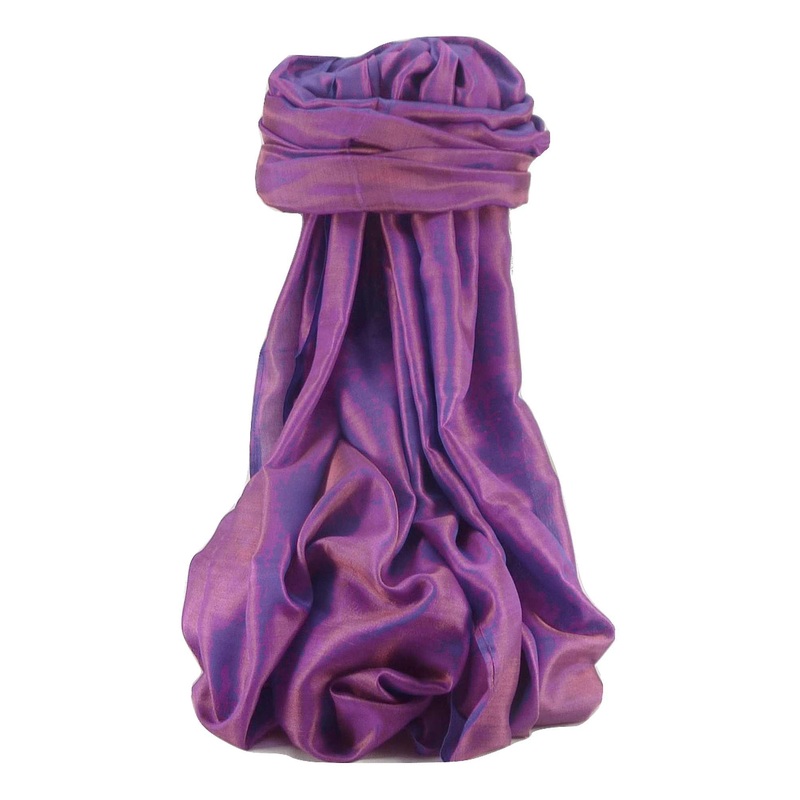 Varanasi Silk Long Scarf Heritage Range TANVI 3 by Pashmina & Silk | Fruugo SG
