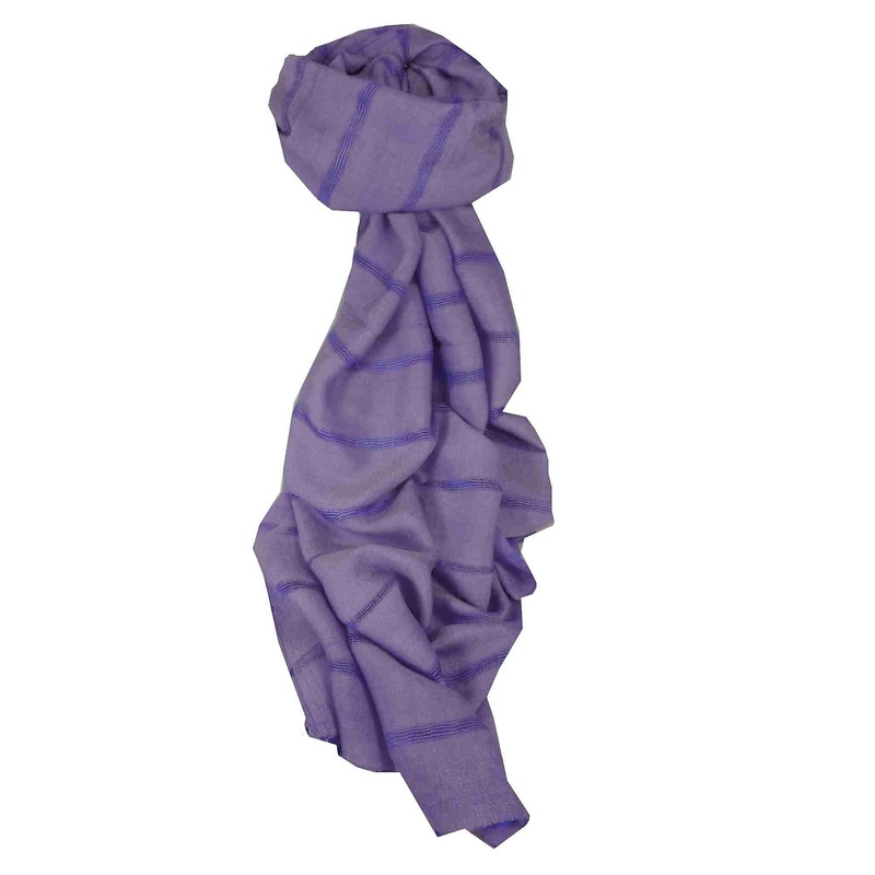 Vietnamese Long Silk Scarf Hue Weave Violet by Pashmina & Silk | Fruugo SG