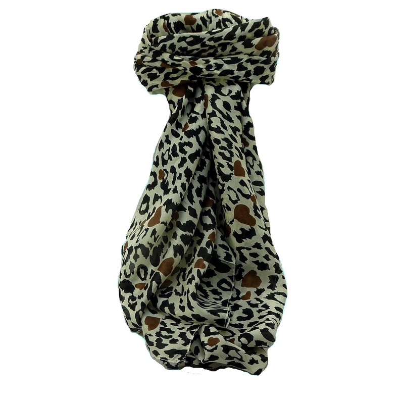 Mulberry Silk Contemporary Square Scarf Mandori Black by Pashmina & Silk | Fruugo SG