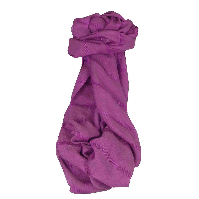 Vietnamese Long Silk Scarf Hue Weave Mallow by Pashmina & Silk | Fruugo SG