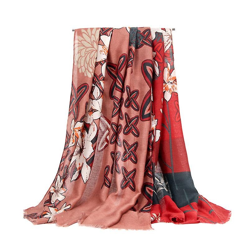 Women Scarf Shawl 2021 Vintage Printed Warm Sun Protection Casual | Fruugo SG