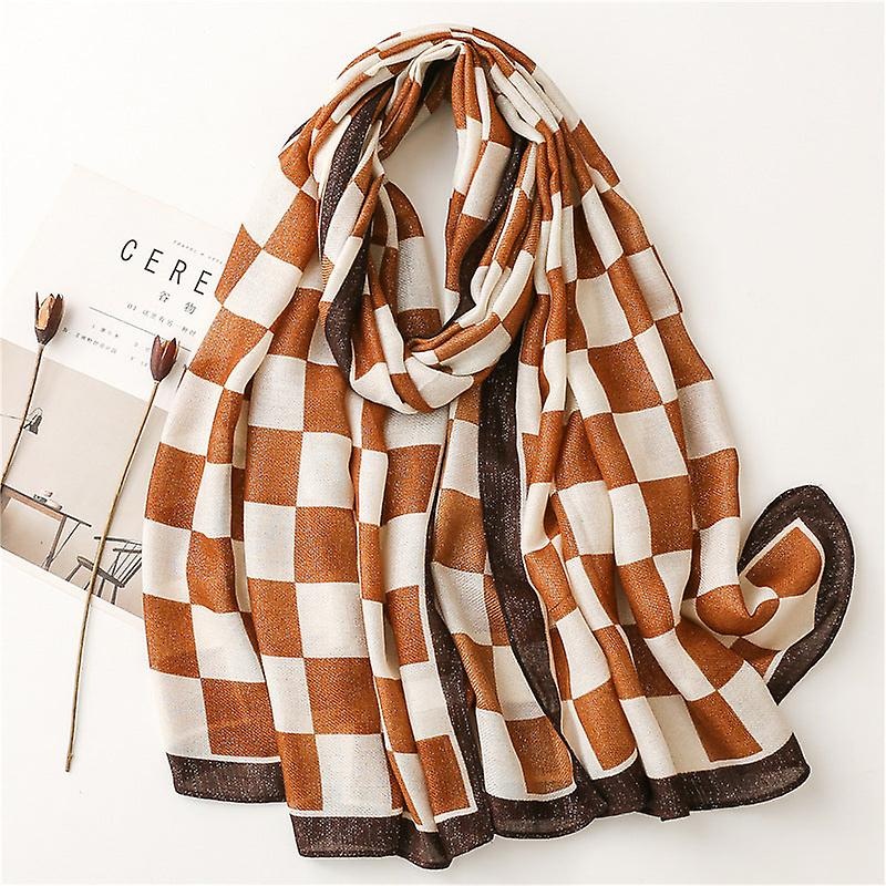 Women Scarf Shawl 2022 Spring And Autumn Cotton And Linen Color Sun Protection Casual | Fruugo SG