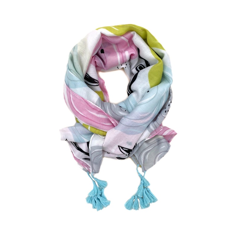 Women Scarf Shawl 2022 Spring And Autumn Cute Fresh Cotton And Linen Tassel Shawl | Fruugo SG