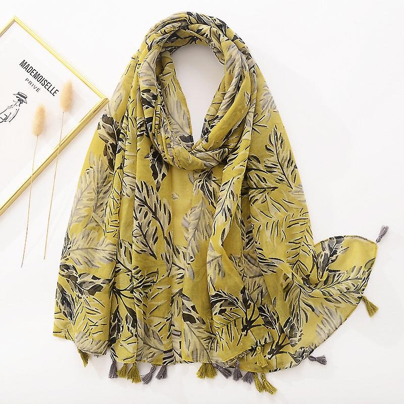 Women Scarf Shawl 2022 Spring Summer Printing Tassel Sun Protection | Fruugo SG